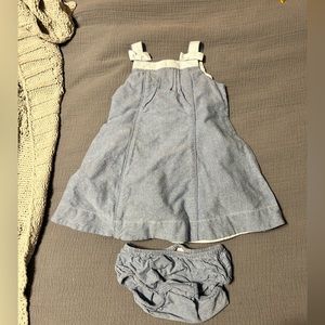 Janie & Jack light denim dress